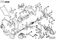 Bosch 0 601 663 803 Gkg 24 V Compound Mitre Saw 24 V / Eu Spare Parts